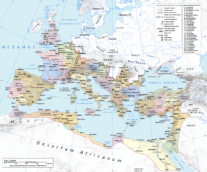 Frise chronologique Empire romain: Monarchie, République, Empire