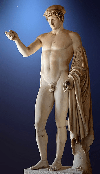 Hermès dieu du commerce, des messagers et du voyage (Mercure)
